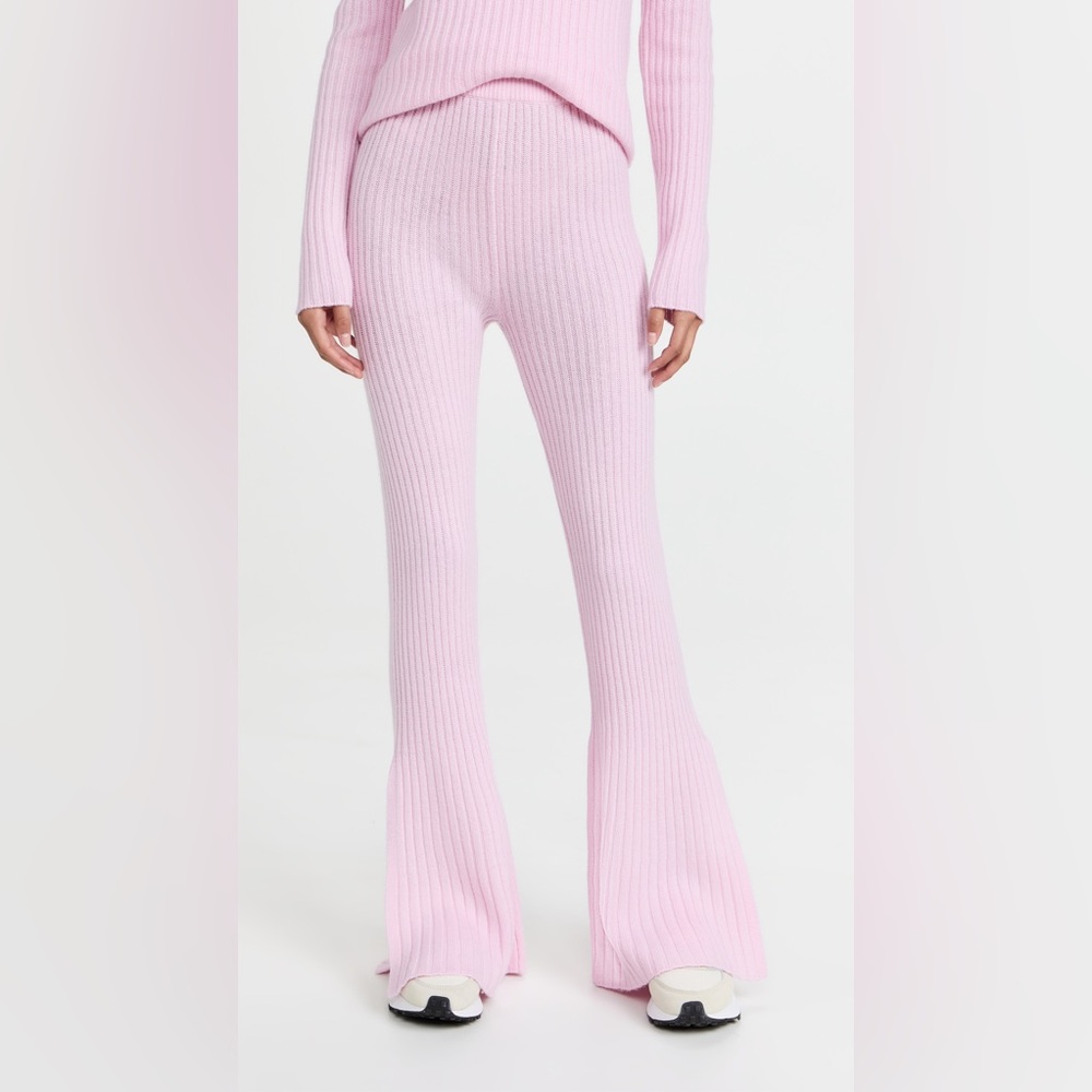 Something Navy Ribbed Knit Pants XS